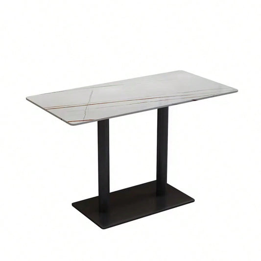 Mesa de comedor Nórdica, Elegante para comedor restaurantes, bar, exterior