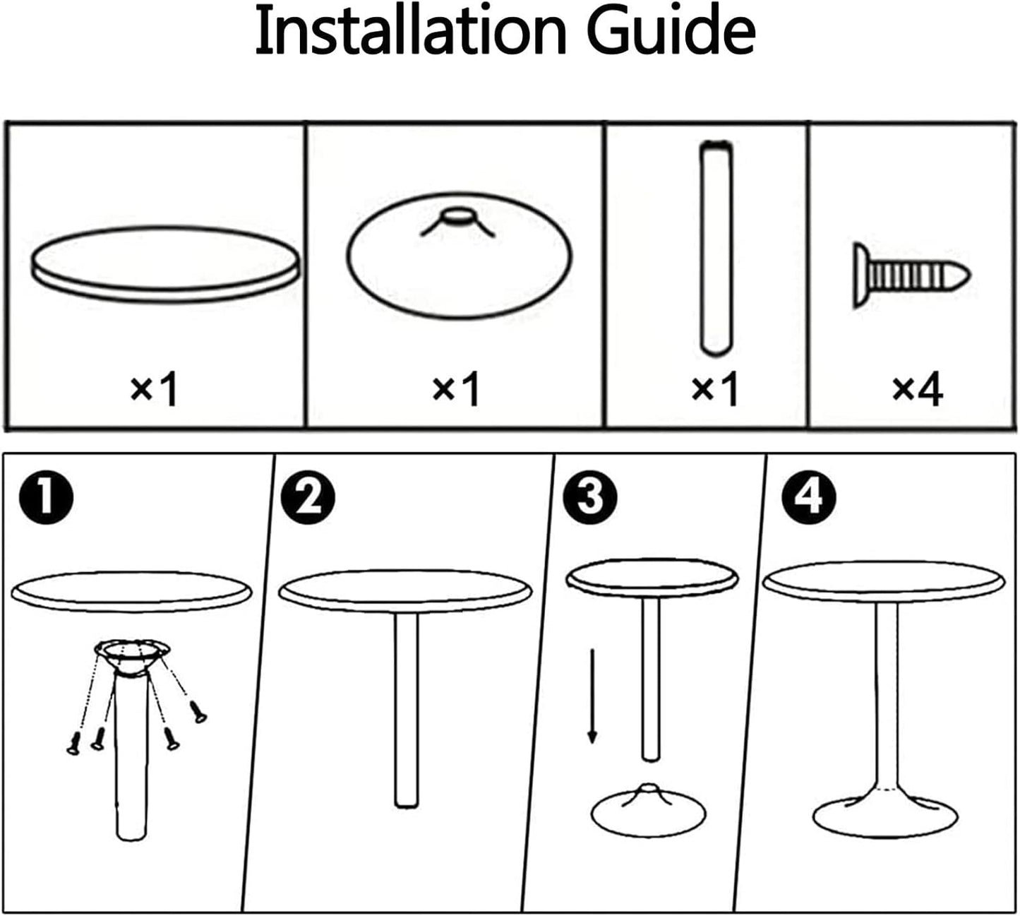 Mesa de comedor Nórdica, Dorada para comedor restaurantes, bar, exterior