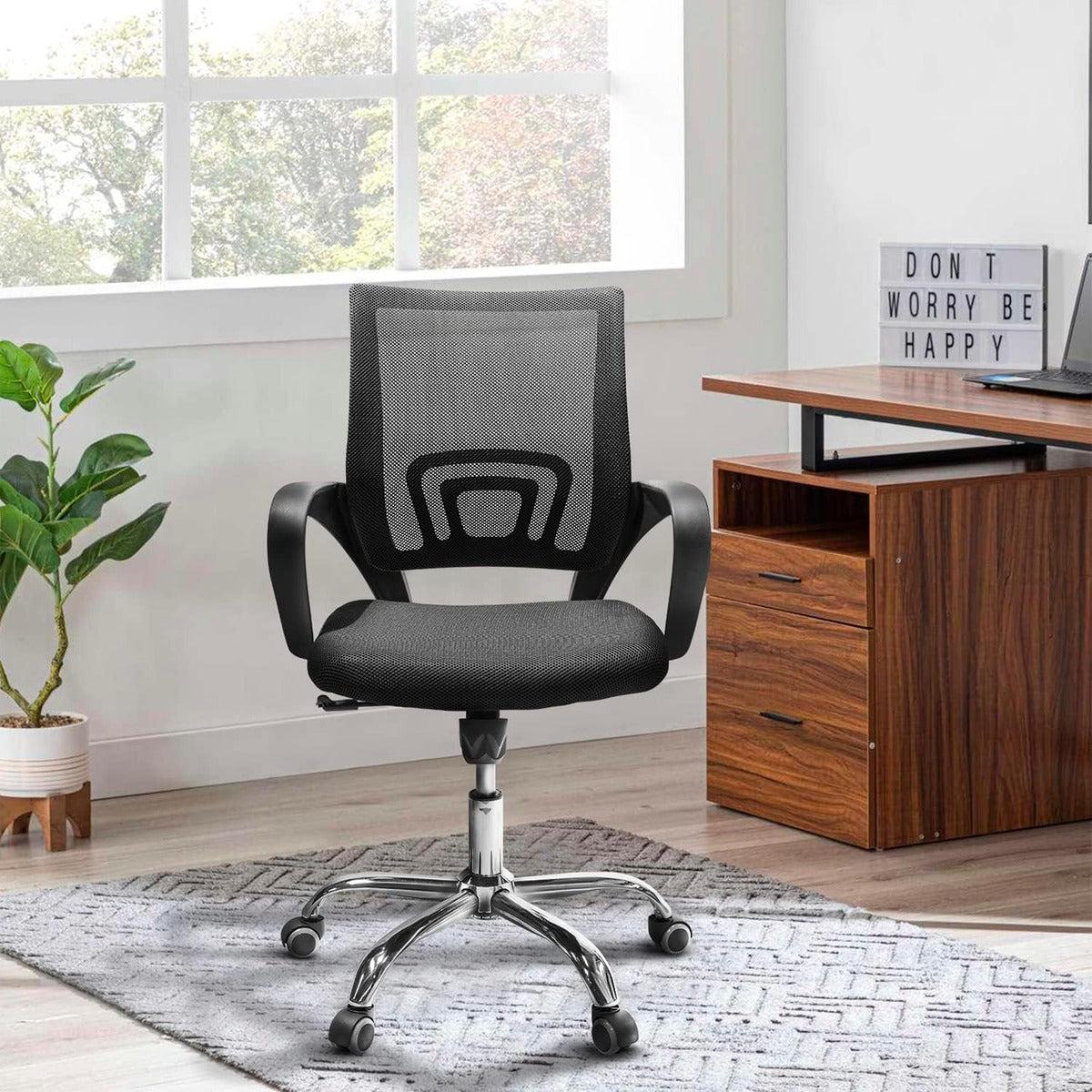 Silla De Oficina Ergonómica Reclinable Con Altura