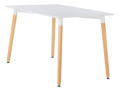 Mesa Tipo Eames Multiusos De 120cm, Mesa Elegante Y Resiste