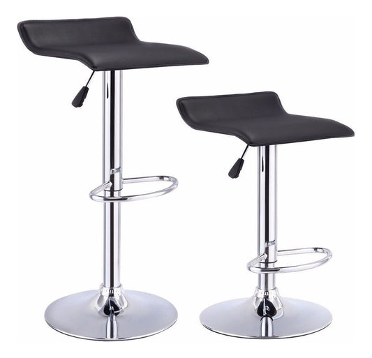 Set De 2 Bancos Para Barra Estilo Minimalista