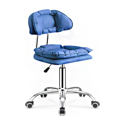 Silla Giratoria Con Respaldo, Barra Giratoria, Ajustable