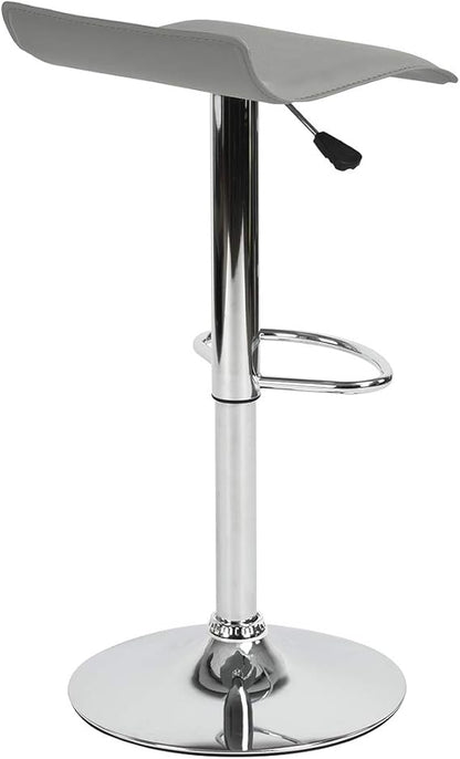 Set de Bancos Altos Gris Modernos para Barra de Cocina y Bar – Estilo Minimalista